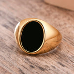 Bague Chevalière Le Cabochon