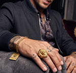 Bague Chevalière Tête de lion