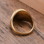 Bague Chevalière Le Cabochon