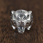 Bague Chevalière Tigre Royal