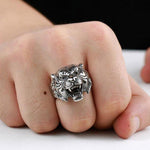 Bague Chevalière Tigre Royal
