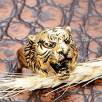 Bague Chevalière Tigre Royal