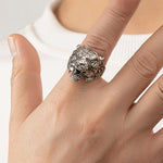 Bague Chevalière Tigre Royal
