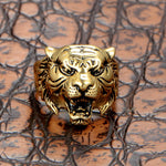 Bague Chevalière Tigre Royal