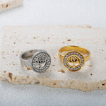 Bague Arbre de Vie Doré 5- La Boutique Gitane bijoux accessoires gitan gipsy boheme manouche