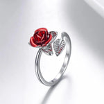 Bague La Rose Gitane Argenté - La Boutique Gitane bijoux accessoires gitan gipsy boheme manouche
