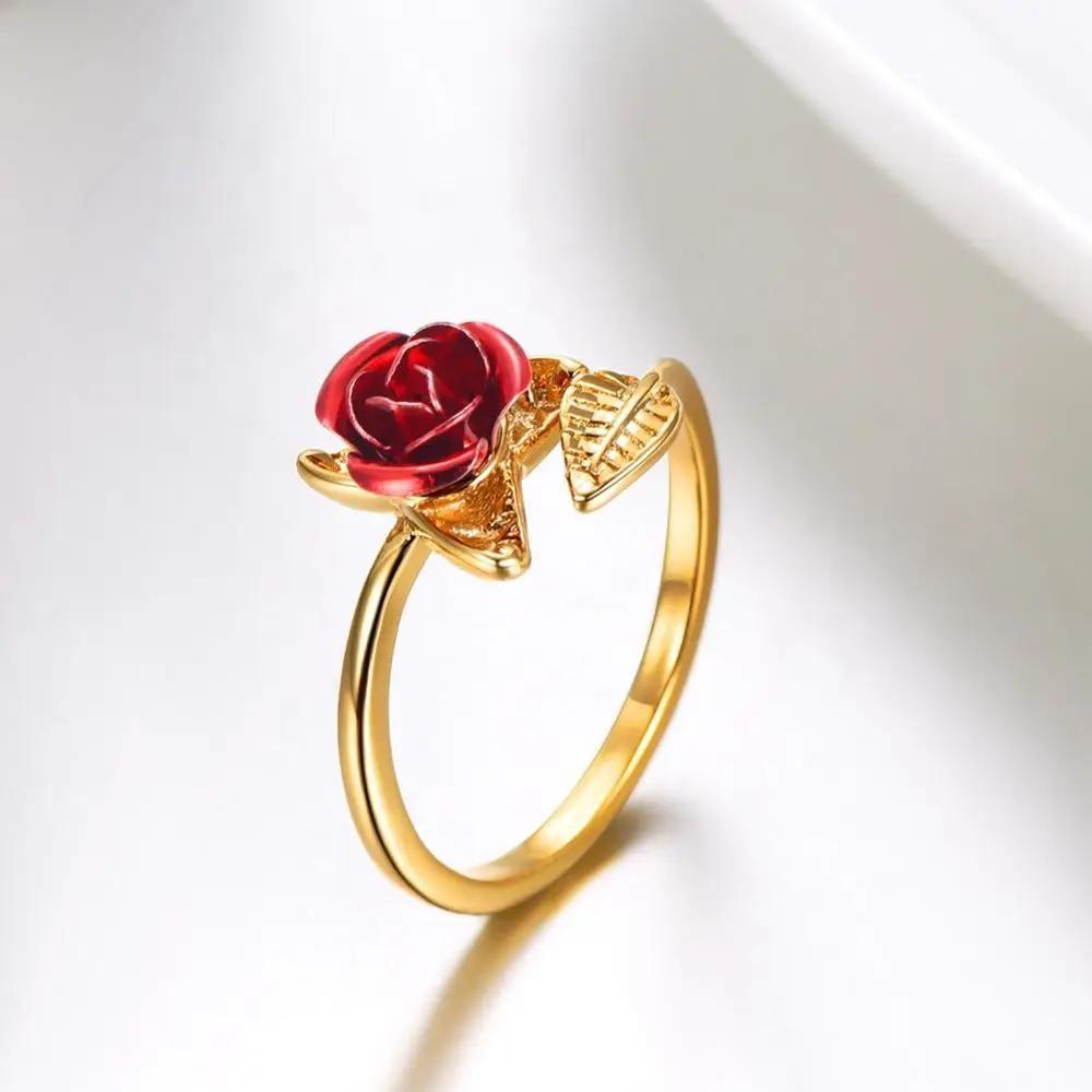 Bague La Rose Gitane Doré - La Boutique Gitane bijoux accessoires gitan gipsy boheme manouche