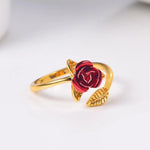 Bague La Rose Gitane Rosé - La Boutique Gitane bijoux accessoires gitan gipsy boheme manouche