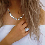 Bague Pierre de Lune 10 - La Boutique Gitane bijoux accessoires gitan gipsy boheme manouche