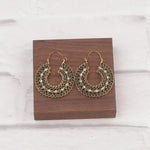 Boucles d'Oreilles Circles Argenté - La Boutique Gitane bijoux accessoires gitan gipsy boheme manouche