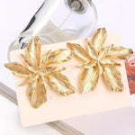 Boucles d'Oreilles Flowers Dorée - La Boutique Gitane bijoux accessoires gitan gipsy boheme manouche