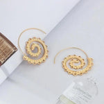 Boucles d'Oreilles Gitanes Doré - La Boutique Gitane bijoux accessoires gitan gipsy boheme manouche