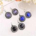 Boucles d'Oreilles Perlées Noire - La Boutique Gitane bijoux accessoires gitan gipsy boheme manouche