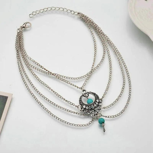 Bracelet cheville ROMA - Amber Bijoux Boutique en ligne de bijoux