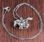 Collier Caballo Bleu Ciel - La Boutique Gitane bijoux accessoires gitan gipsy boheme manouche