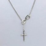 Collier Croix d'Infini - La Boutique Gitane bijoux accessoires gitan gipsy boheme manouche