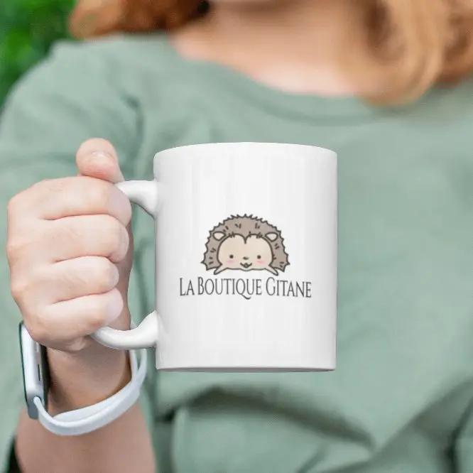 Mug "La Boutique Gitane" - La Boutique Gitane bijoux accessoires gitan gipsy boheme manouche